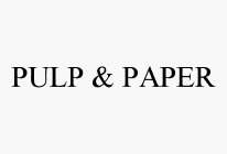 PULP & PAPER