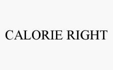 CALORIE RIGHT