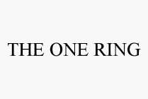 THE ONE RING