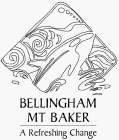 BELLINGHAM MT BAKER A REFRESHING CHANGE