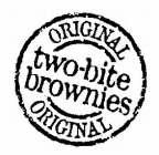 ORIGINAL TWO-BITE BROWNIES ORIGINAL