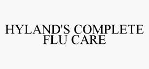 HYLAND'S COMPLETE FLU CARE