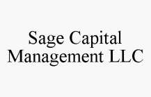 SAGE CAPITAL MANAGEMENT LLC