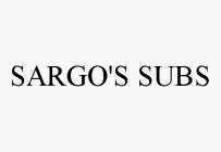 SARGO'S SUBS