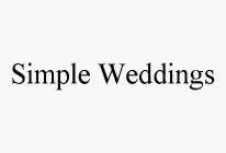 SIMPLE WEDDINGS