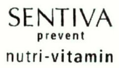 SENTIVA PREVENT NUTRI-VITAMIN