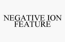 NEGATIVE ION FEATURE