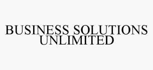 BUSINESS SOLUTIONS UNLIMITED