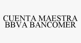 CUENTA MAESTRA BBVA BANCOMER