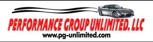 PERFORMANCE GROUP UNLIMITED, LLC WWW.PG-UNLIMITED, LLC