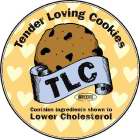 TENDER LOVING COOKIES TLC CONTAINS INGREDIENTS SHOWN TO LOWER CHOLESTEROL RD FOODS RIGHT DIRECTION FOODS