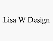 LISA W DESIGN