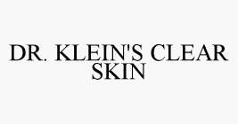 DR. KLEIN'S CLEAR SKIN