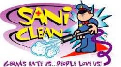 SANI CLEAN GERMS HATE US...PEOPLE LOVE US!