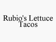 RUBIO'S LETTUCE TACOS