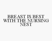 BREAST IS BEST WITH THE NURSING NEST