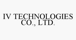 IV TECHNOLOGIES CO., LTD.