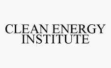 CLEAN ENERGY INSTITUTE