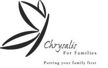 CHRYSALIS FOR FAMILIES PUTTING FAMILY FIRST