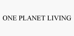 ONE PLANET LIVING