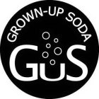 GUS GROWN-UP SODA