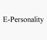E-PERSONALITY