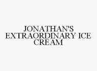 JONATHAN'S EXTRAORDINARY ICE CREAM