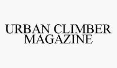 URBAN CLIMBER MAGAZINE