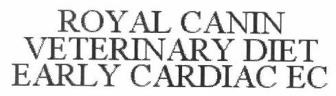 ROYAL CANIN VETERINARY DIET EARLY CARDIAC EC