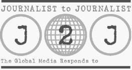 JOURNALIST TO JOURNALIST J 2 J THE GLOBAL MEDIA RESPONDS TO