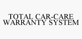 TOTAL CAR-CARE WARRANTY SYSTEM