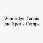 WINDRIDGE TENNIS AND SPORTS CAMPS