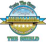 TASTE THE CLEAN SCO TECHNOLOGIES INC. CERTIFIED MEDALLION HEALTHY HOMES THE SHIELD.