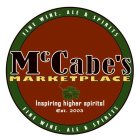 MCCABE'S MARKETPLACE