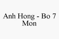 ANH HONG - BO 7 MON