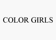 COLOR GIRLS