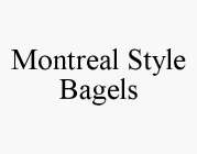 MONTREAL STYLE BAGELS