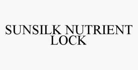 SUNSILK NUTRIENT LOCK