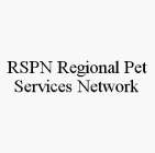 RSPN REGIONAL PET SERVICES NETWORK