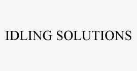 IDLING SOLUTIONS