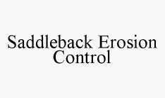 SADDLEBACK EROSION CONTROL