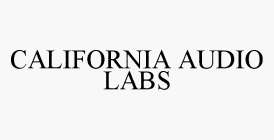 CALIFORNIA AUDIO LABS