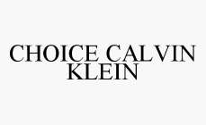 CHOICE CALVIN KLEIN