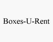 BOXES-U-RENT