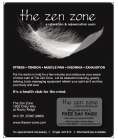 THE ZEN ZONE A HEALTH CLUB FOR THE MIND