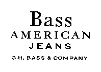 BASS AMERICAN JEANS G.H. BASS & COMPANY