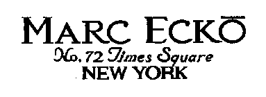 MARC ECKO NO. 72 TIMES SQUARE NEW YORK