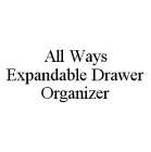 ALL WAYS EXPANDABLE DRAWER ORGANIZER