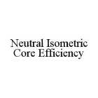 NEUTRAL ISOMETRIC CORE EFFICIENCY