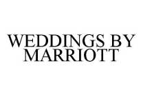 WEDDINGS BY MARRIOTT